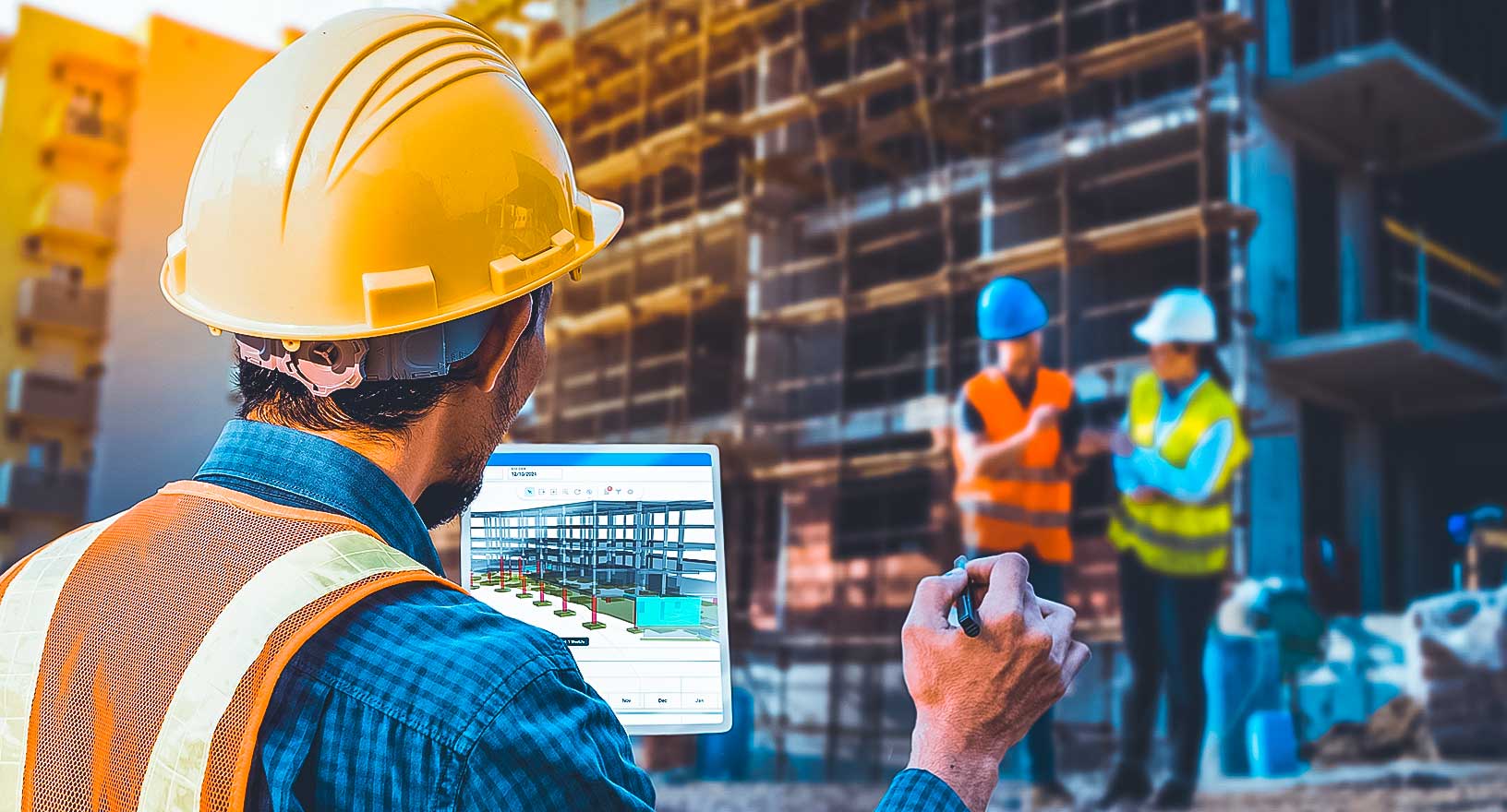 Site progress OxBlue